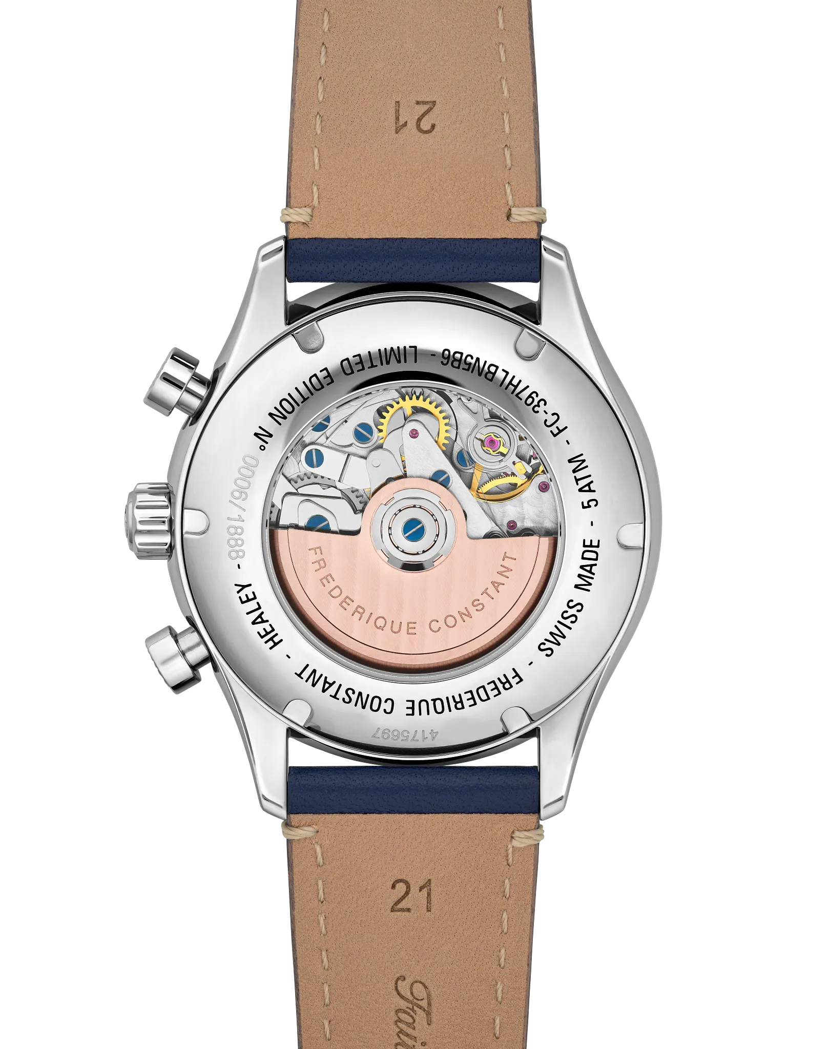 Classics Vintage Rally Healey Chronograph Watch FC-397HLBN5B6